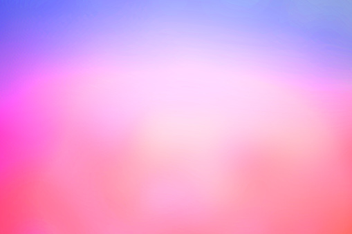 Abstract Background. Modern. Defocused. Shiny And Transparent. Color Gradient. Blue-Purple-Pink-Orange-Red-White Colors. Spotlight. Textured Effect.