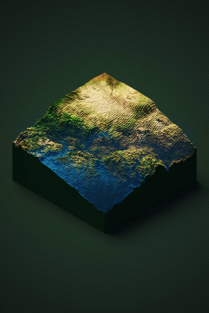 istock slice of isometric geography map 2019892827