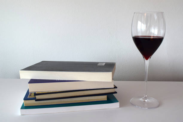 istock wine and books, books and wine 2019946699