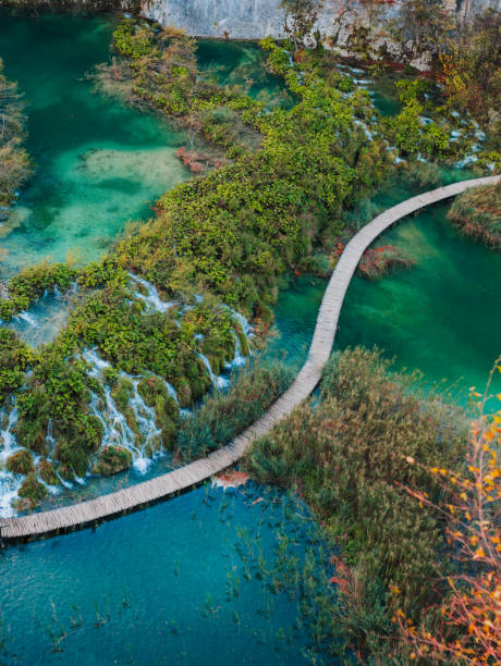 istock Plitvice natural park during autumn, Croatia. 2020057890