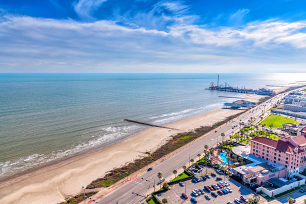 istock Galveston Beach Aerial 2020058947