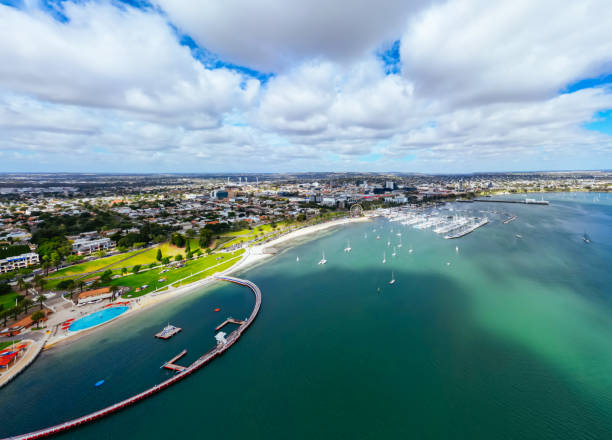 istock Geelong Waterfront and CBD in Australia 2020080690