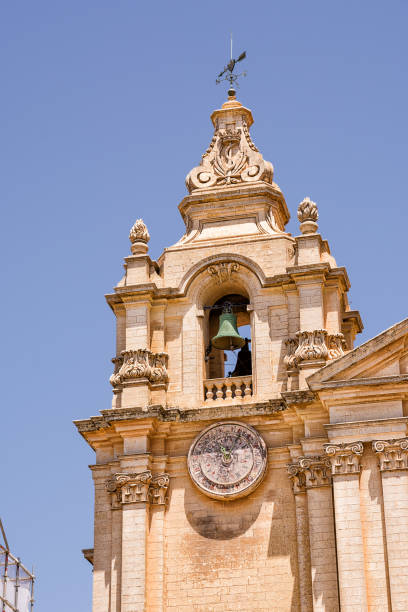 istock Bell tower of St. Paul's Cathedral in Mdina (Malta) 2020081763