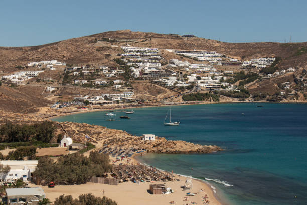 istock Elia and Agrari beach in Mykonos 2020088573