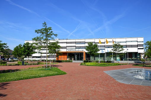 City hall and office of the municipality of Waddinxveen in the Netherlands