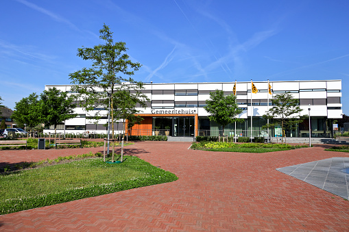 City hall and office of the municipality of Waddinxveen in the Netherlands