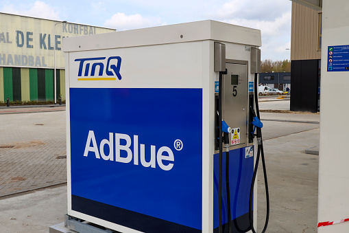 Creation of automatic gas station of Tinq in Nieuwerkerk aan den IJssel in the Netherlands