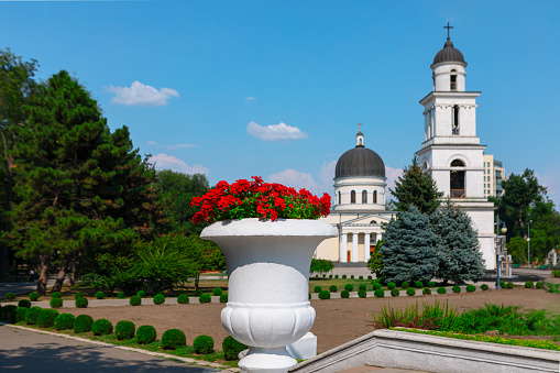 Sainte-Trinity cathedral,  the Russian Orthodox Church in Paris. France