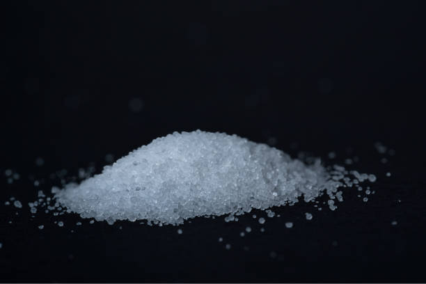 istock Salt or diamonds against a black background 2020336990