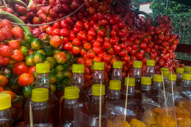 Oil palm fruits - Chontaduro