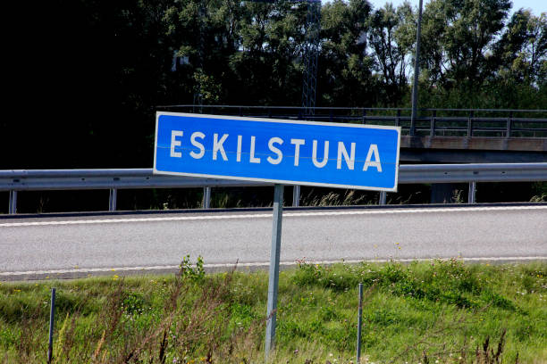 istock A sign in Swedish saying : Eskilstuna 2020375976