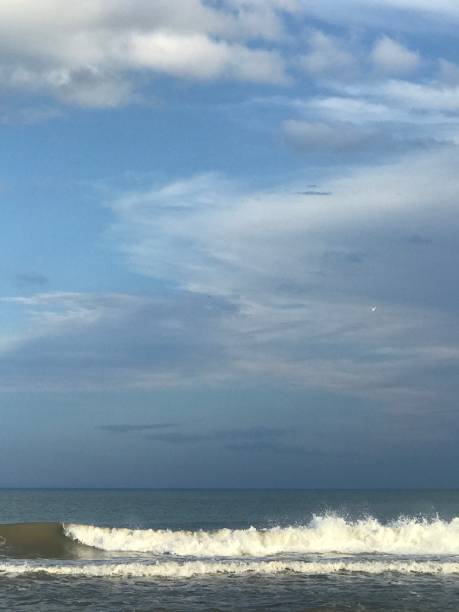 storm on the seashore in Villa Gesell