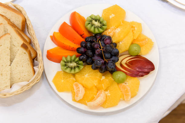 istock A platter of snacks on the table. 2020407929