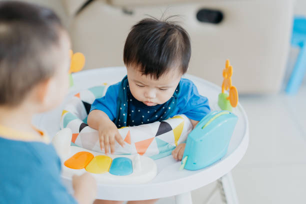 istock Young Asian boys play time at home 2020413195
