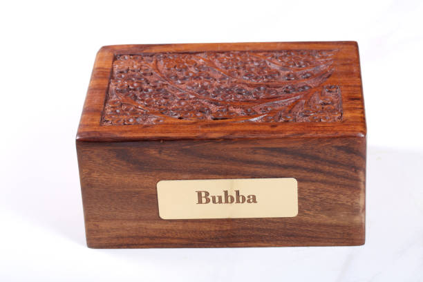 Wooden craft handmade casket