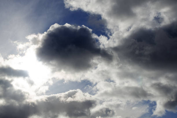 Cirrocumulus clouds spotted in western Kansas on a February day.