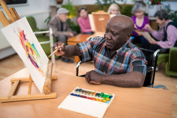 istock Art and craft activities for nursing home residents 2020503426