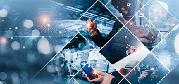 istock worldwide networking business framework. Customer service, HR hiring and international outsourcing, data analysis and exchange, teamwork, strategy, technology, and social media 2020505863