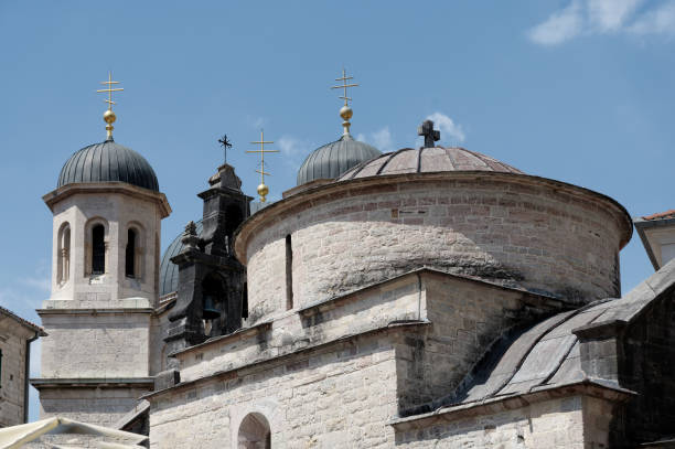 istock St. Nicholas Church Domes in Kotor, Montenegro 2020697596