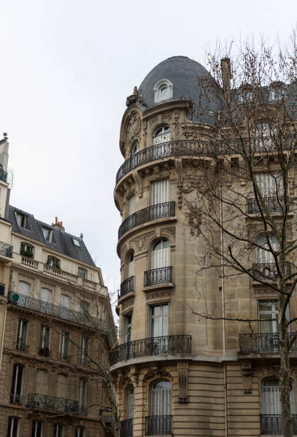 istock Buildings on the street at Paris. 2020835984