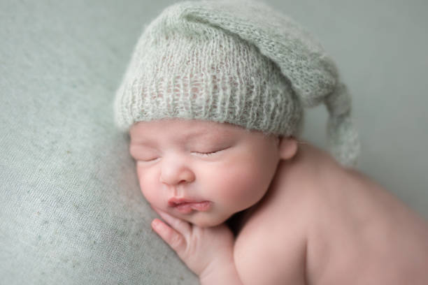 istock Newborn baby boy sleeping 2020860505