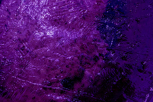 Purple abstract ice texture background