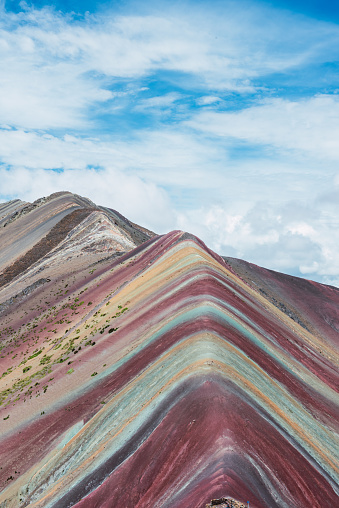 Mountain of the 7 colors in cuzco
