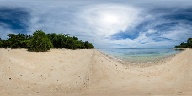 istock Sandy Beach in Santa Fe, Romblon. Philippines. Virtual Reality 360. 2020951453