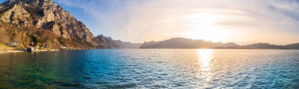 istock Lake Traunsee, Salzkammergut, Austria, in spring 2021072964