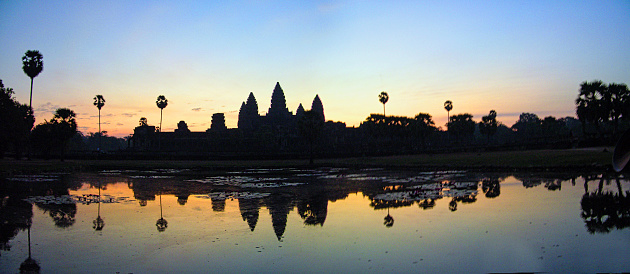 Angkor Wat -  12th century Buddhist Temple located just outside of Siem Reap, Cambodia.