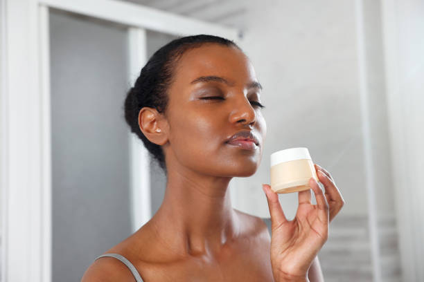istock Closed Eyes Beautiful Black Woman 2021121281