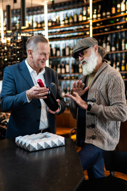 istock Life is about enjoyment in a wine bar after hard working day 2021137466