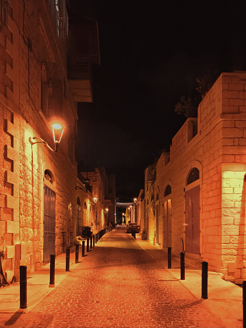 Star street, Old city of Bethlehem, Palestine. •10 Aug. 2020•