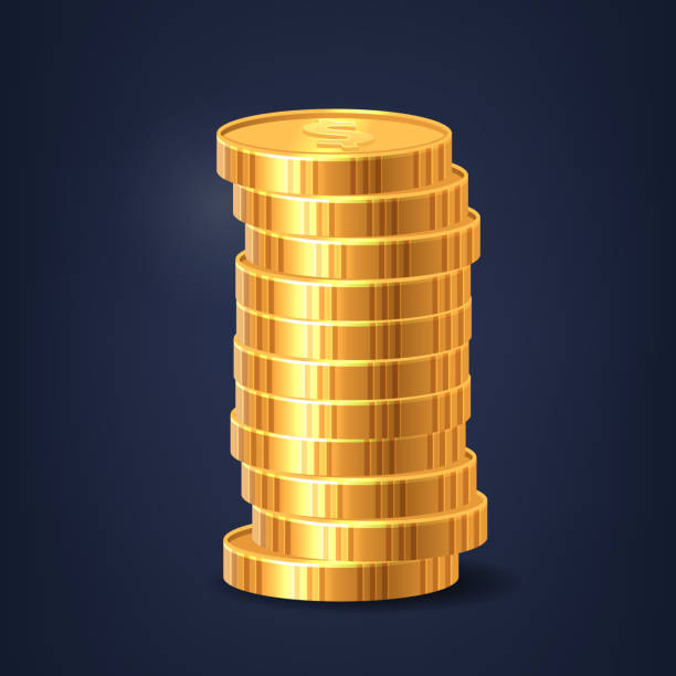 istock Gleaming Stack Of Golden Coins Symbolizes Prosperity, Wealth, And Financial Success, Represents A Solid Investment 2021359922