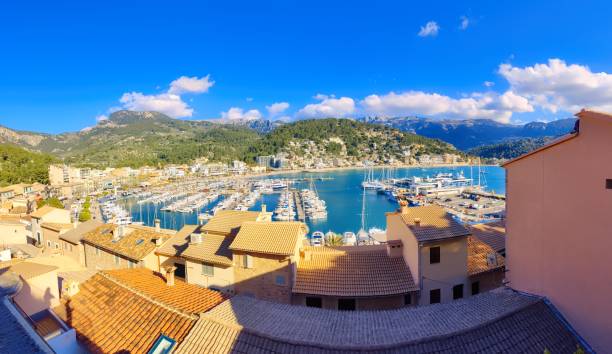 istock Marina with yachts in the bay 2021361555