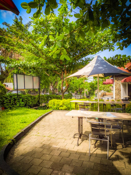istock Corner Of The Garden Caffe 2021642316