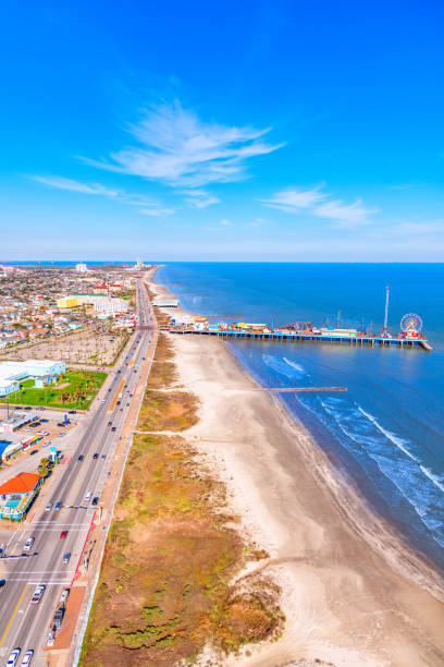 istock Galveston Beach Aerial 2021675230