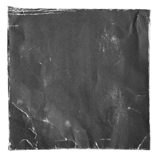 istock Old black square shaped vinyl record album cover 2021741138