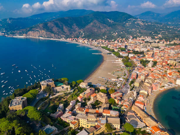 istock Sestri Levante from drone 2021774713