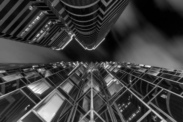 istock Exterior of modern architecture. Building abstract background 2021926510