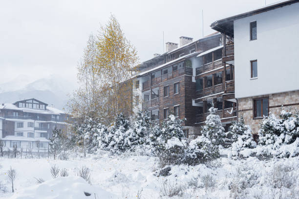 istock Bansko town in Pirin National Park after snowfall 2022028261