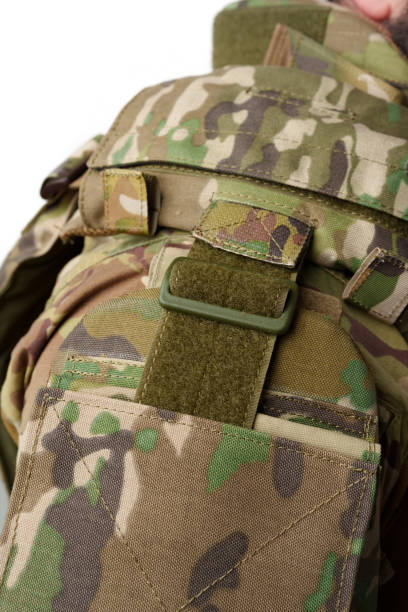 istock Close up of military man in uniform 2022053302