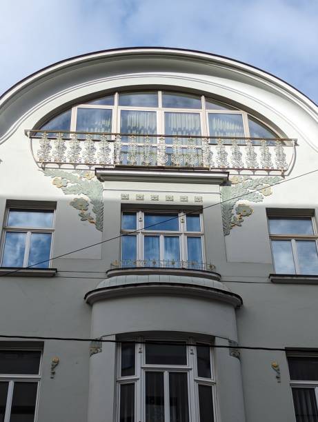 istock Art nouveau building in Linz, Austria 2022172476