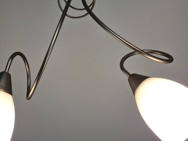 istock Chandelier shines in the dark 2022300492