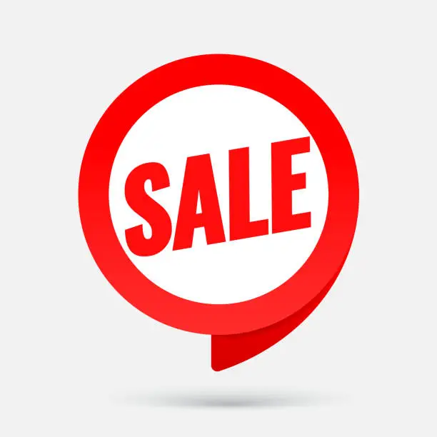 Vector illustration of Sale icon