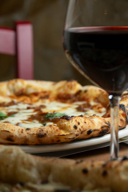 istock Margherita pizza at the restaurant table 2022352843