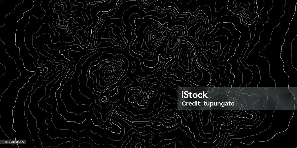 Topmap Background Travel Background Topo Map Stock Illustration - Download Image Now ...