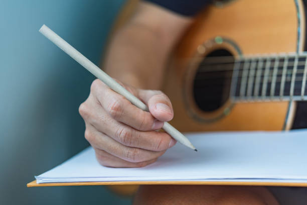 istock Songwriter Composing Music with Guitar 2022477942