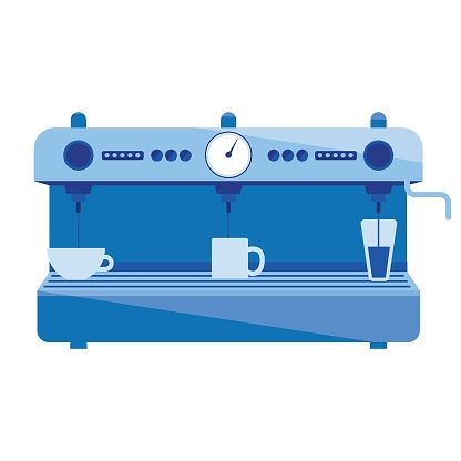 Coffee Maker, Coffee - Drink, Machinery, Cafe, Icon Symbol