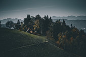 Autumn Majesty: Slovenia's Mountain Landscape